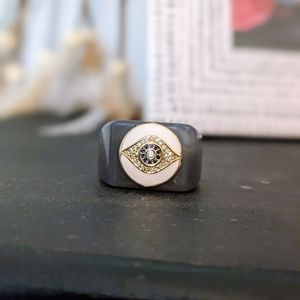Anthropologie Evil Eye Ring